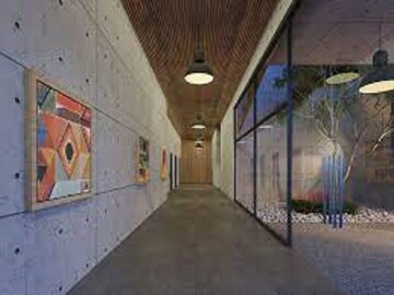 Building Lobby in  Office Space at Hebatpur – for Rent
