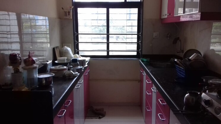 Kitchen, satguru-solitaire 2 Bedroom 800 Sq.Ft. Apartment In Kasarvadavali Thane 8944412