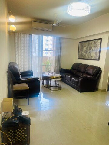 Living Room in 2 BHK Apartment at M3M Marina, Sector 68 – for Rent