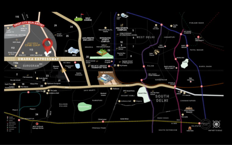 Gym, smart-world-one-dxp 3.5 Bedroom 1806 Sq.Ft. Apartment In Sector 113 Gurgaon 8944460