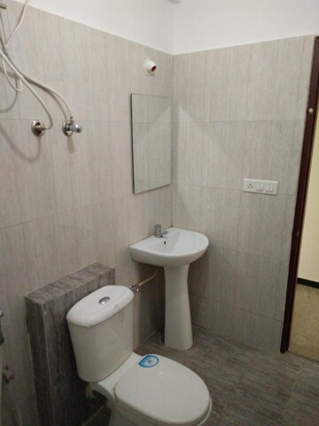 Bathroom in 3 BHK Apartment at Kaypee Grandeur Indiranagar, Indiranagar – for Rent