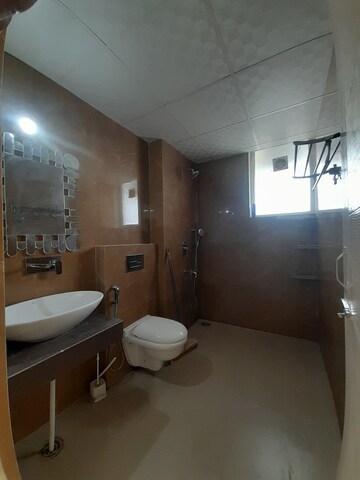 Attached Bathroom in 4 BHK Apartment at La Prisma, Dhakoli – for Rent