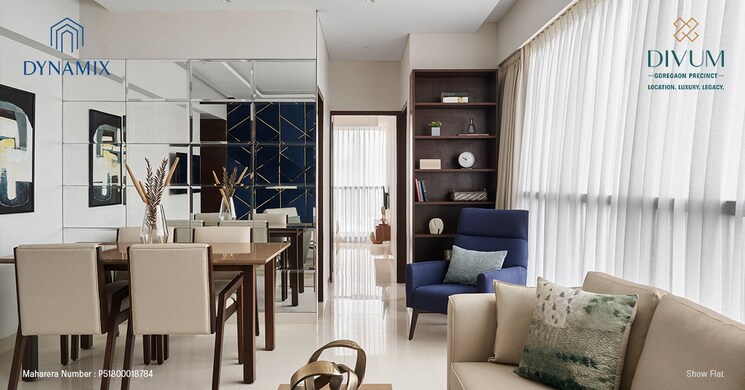 Kitchen, dynamix-divum 2 Bedroom 788 Sq.Ft. Apartment In Riddhi Gardens Mumbai 8944475