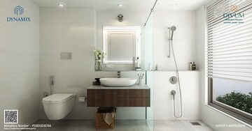 Bathroom in 2 BHK Apartment at Dynamix Divum, Riddhi Gardens – for Sale