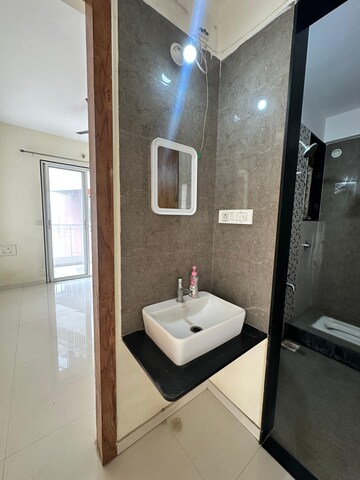 Bathroom in 2 BHK Apartment at Vision Indramegh, Tathawade – for Rent