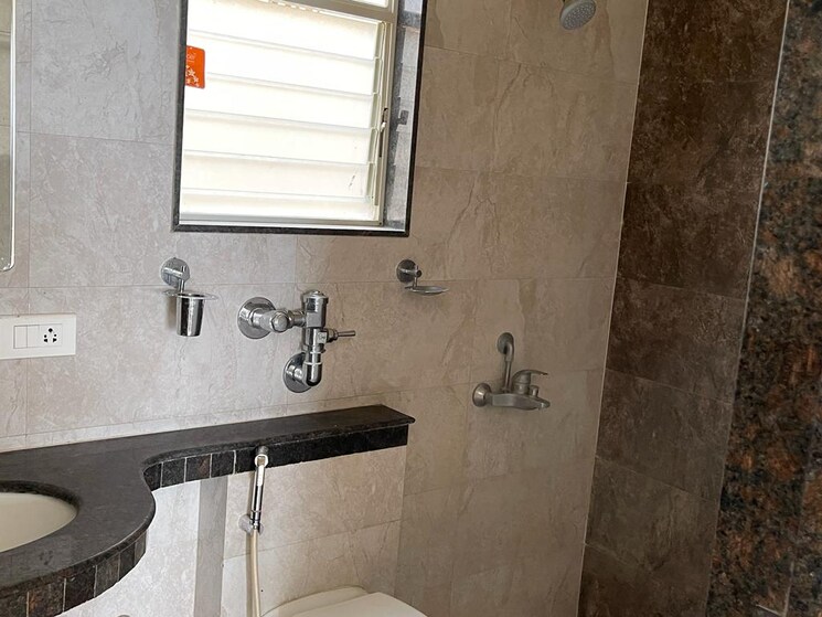 Bathroom, nyati-evita 1.5 Bedroom 610 Sq.Ft. Apartment In Dhanori Pune 8944447