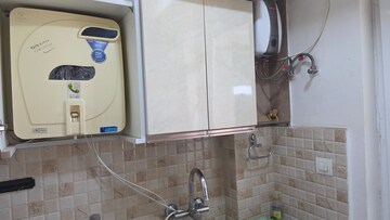 Bathroom in 3 BHK Apartment at Gomti Nagar – for Rent