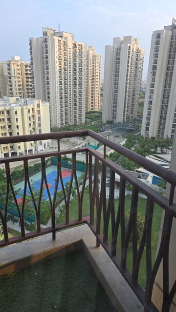 Balcony in 3 BHK Apartment at Gomti Nagar – for Rent