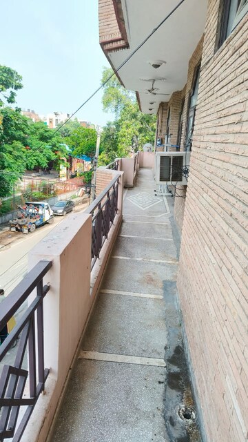 Balcony in 2 BHK Builder Floor at Subhash Nagar – for Rent
