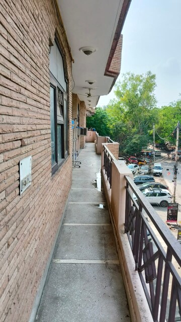 Balcony in 2 BHK Builder Floor at Subhash Nagar – for Rent