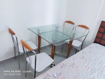 Living Room in 3 BHK Apartment at Mapsko Krishna Apra Gardens, Vaibhav Khand – for Rent