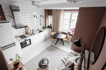 Kitchen in 1 BHK Apartment at Ajmer Road – for Sale