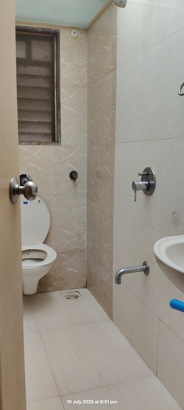 Bathroom in 1 BHK Apartment at Bhandup Subhakamana CHS, Bhandup East – for Sale