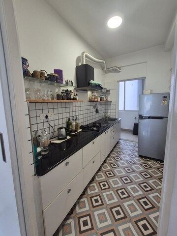 Kitchen in 3 BHK Apartment at Shanthi Nagar – for Rent