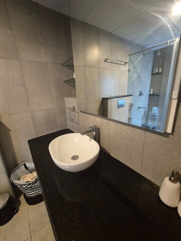 Bathroom in 3 BHK Apartment at Shanthi Nagar – for Rent