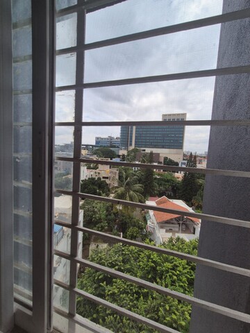 Balcony in 3 BHK Apartment at Shanthi Nagar – for Rent