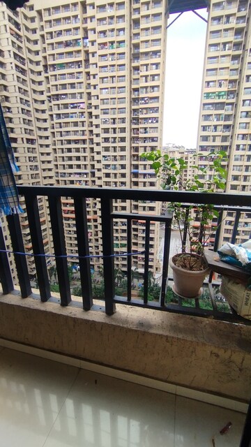 Balcony in 1 BHK Apartment at Raunak City Sector 4 D2, Kalyan West – for Rent