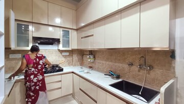 Kitchen in 3 BHK Apartment at Aditya Mega City, Vaibhav Khand – for Rent