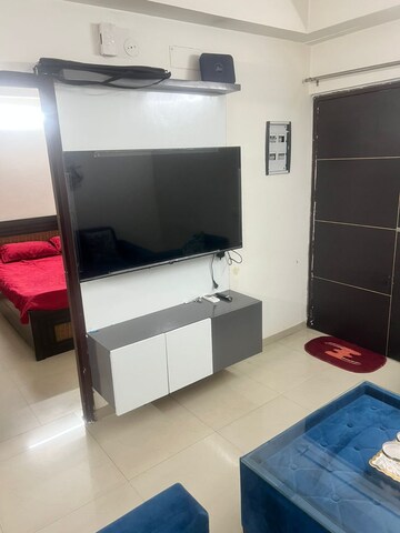 Living Room in 2.5 BHK Apartment at Bankey Bihari Aggarwal Heights, Raj Nagar Extension – for Rent