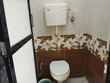 Bathroom in 1 BHK Apartment at Raunak City Phase 2, Kalyan West – for Rent