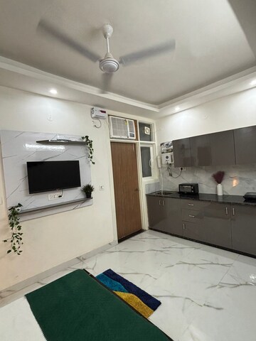 Kitchen in 1 RK Builder Floor at Ansal Sushant Apartments, Sushant Lok I – for Rent