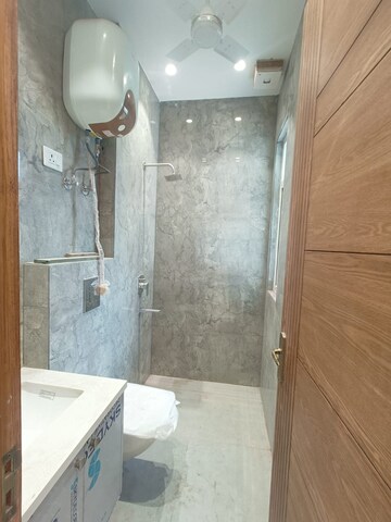 Bathroom in 3 BHK Builder Floor at East Of Kailash – for Rent