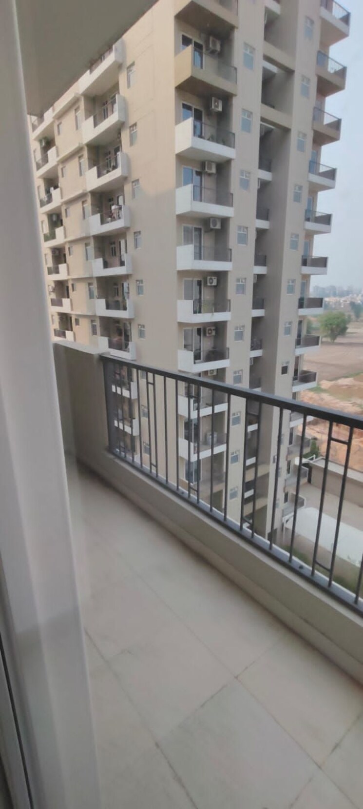 Balcony, aura-homes 2 Bedroom 1250 Sq.Ft. Apartment In Patiala Road Zirakpur 8944655