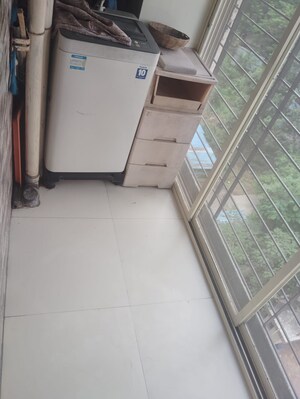 Balcony in 1 BHK Apartment at Cosmos Orchid, Ghodbunder Road – for Sale