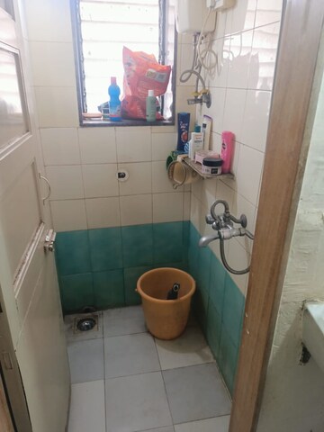 Bathroom in 1 RK Apartment at Aalap CHS Hindu Colony, Dadar East – for Rent