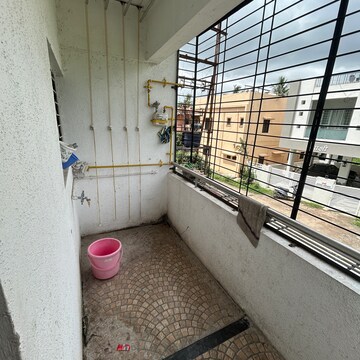 Balcony in 3.5 BHK Apartment at Savedi – for Rent