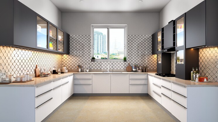 Kitchen, patrapada 3 Bedroom 1707 Sq.Ft. Apartment In Patrapada Bhubaneswar 8944663