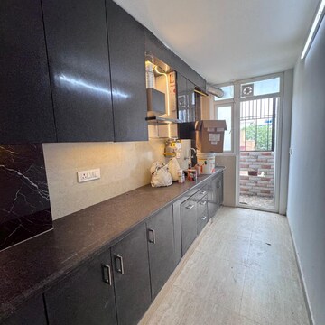 Kitchen in 2 BHK Builder Floor at Vasant Kunj Enclave – for Rent