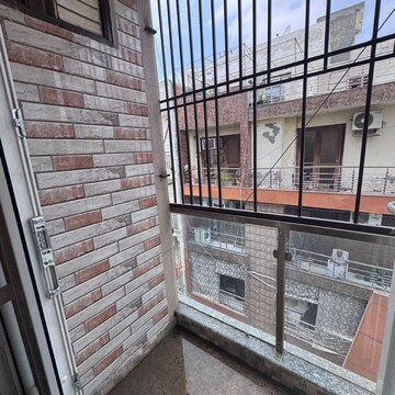 Balcony in 2 BHK Builder Floor at Vasant Kunj Enclave – for Rent