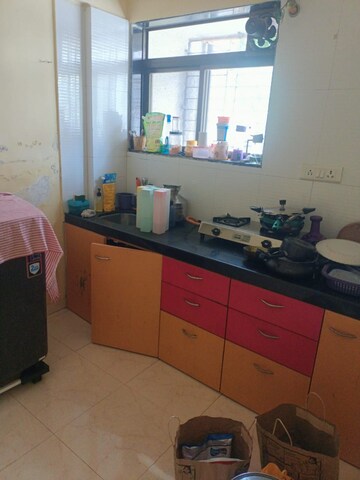 Kitchen in 1 RK Apartment at The Bombay Hindu CHS, Dadar East – for Rent