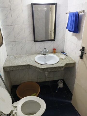 Bathroom in 2 BHK Apartment at Hiranandani Estate Polaris, Thane West – for Rent