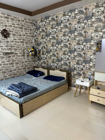 Bedroom in 2 BHK Apartment at Aditya Mega City, Vaibhav Khand – for Rent