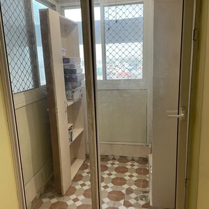 Bathroom in 2 BHK Apartment at Landcraft Golflinks Plaza, Pandav Nagar – for Sale