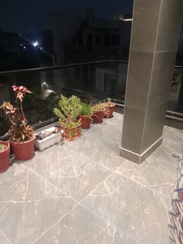 Balcony in 1.5 BHK Builder Floor at Sector 13 – for Rent
