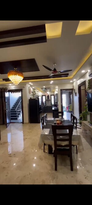 Living Room in 4 BHK Builder Floor at Wave City, Wave City – for Sale