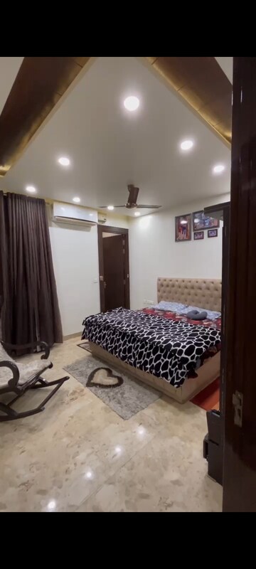 Bedroom in 4 BHK Builder Floor at Wave City, Wave City – for Sale