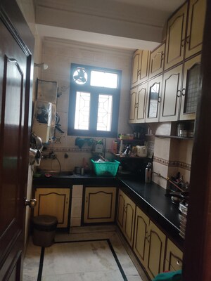 Kitchen in 3 BHK Builder Floor at Khirki Extension – for Sale
