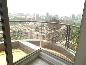 Balcony in 2 BHK Apartment at Adhiraj Cypress Aqua, Kharghar – for Rent