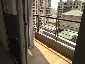 Balcony in 2 BHK Apartment at Adhiraj Cypress Aqua, Kharghar – for Rent