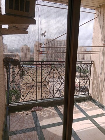 Balcony in 3 BHK Apartment at Hiranandani Gardens Glen Classic, Powai – for Rent