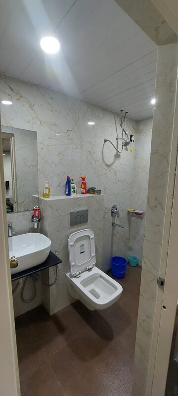 Bathroom in 2 BHK Apartment at Vishaldeep Residency, Chandan Nagar – for Rent