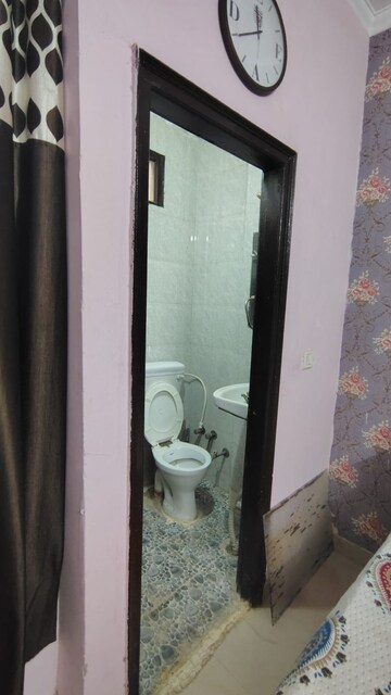Bathroom in 2 BHK Builder Floor at Dwarka Mor – for Rent