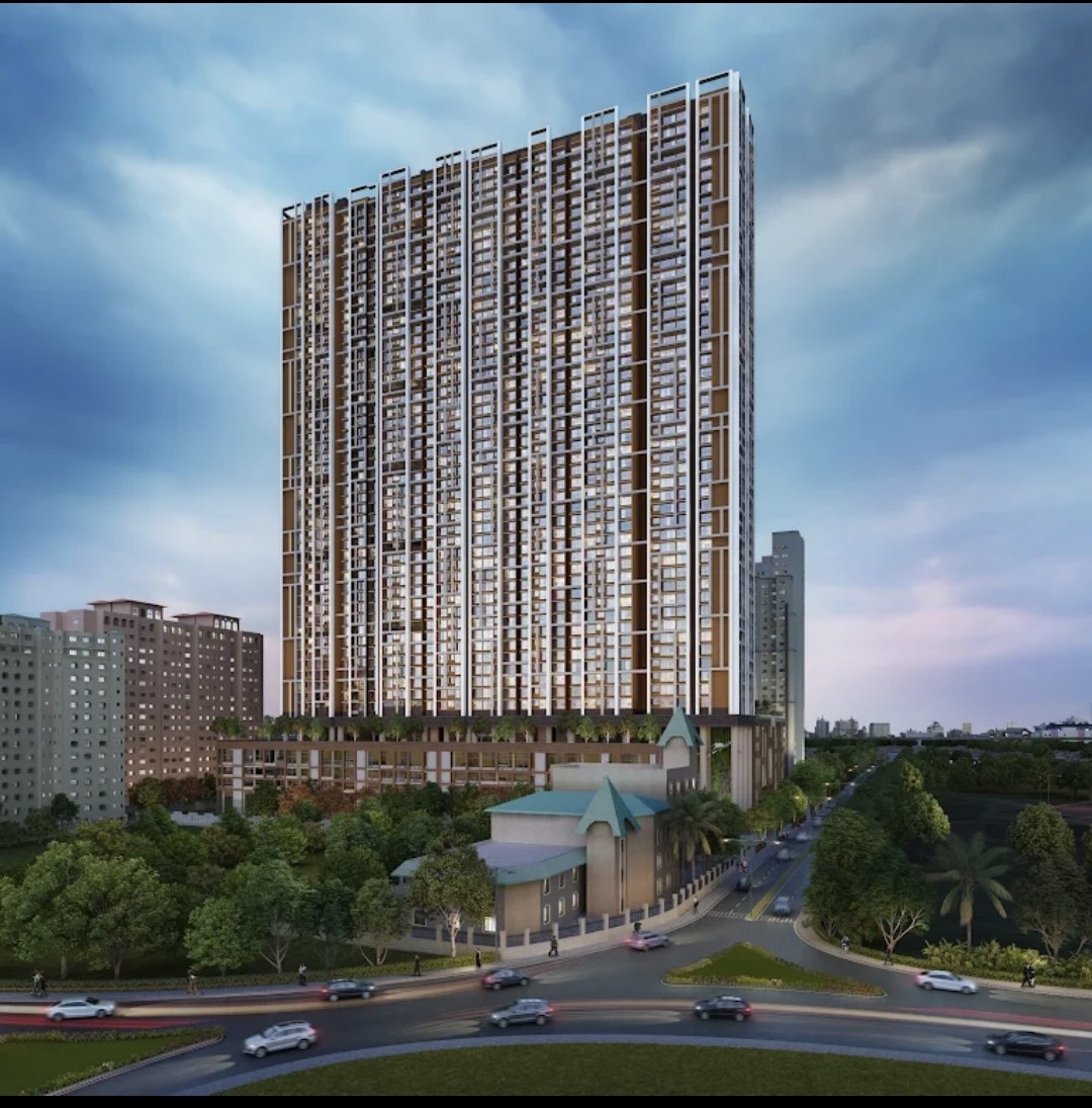 2 BHK Apartment For Rent in Dosti Eastern Bay