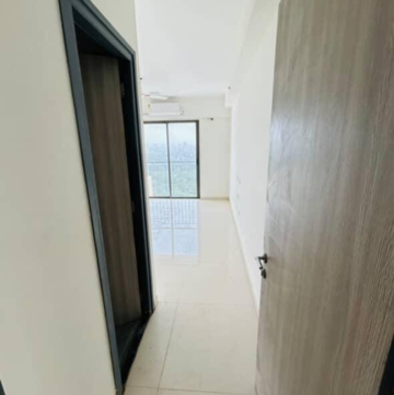 Building Lobby in 3 BHK Apartment at Rustomjee Summit, Datta Pada – for Rent