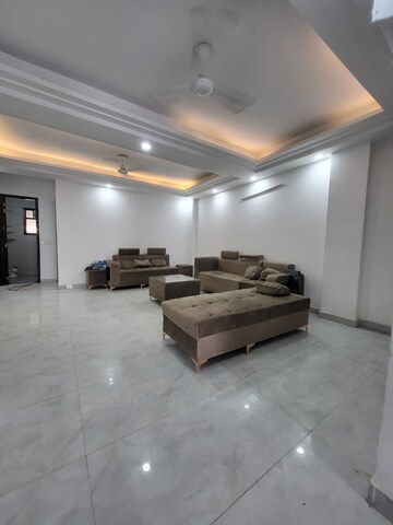 Living Room in 4 BHK Apartment at Saket – for Rent