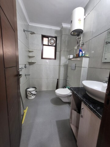 Bathroom in 4 BHK Apartment at Saket – for Rent
